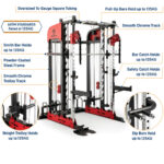 Marcy SM-7553 Pro Deluxe Smith Cage Home Gym System - Image 5