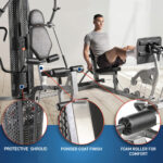 Marcy MWM-8307LP 68kg Stack Deluxe Gym with Leg Press - Image 3