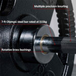 Marcy Made in Britain Eco Olympic Weight Set with 7ft Barbell in 3 Sizes - Image 6