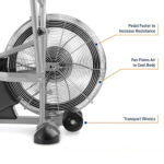 Marcy AIR-1 Deluxe Dual Action Fan Bike - Image 4