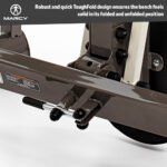 Marcy MWB-70205 Folding Olympic Barbell Bench with Rear Squat Rack - Image 3
