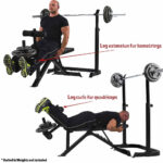 Marcy BE3000 Eclipse Weight Bench & Squat Rack - Image 9