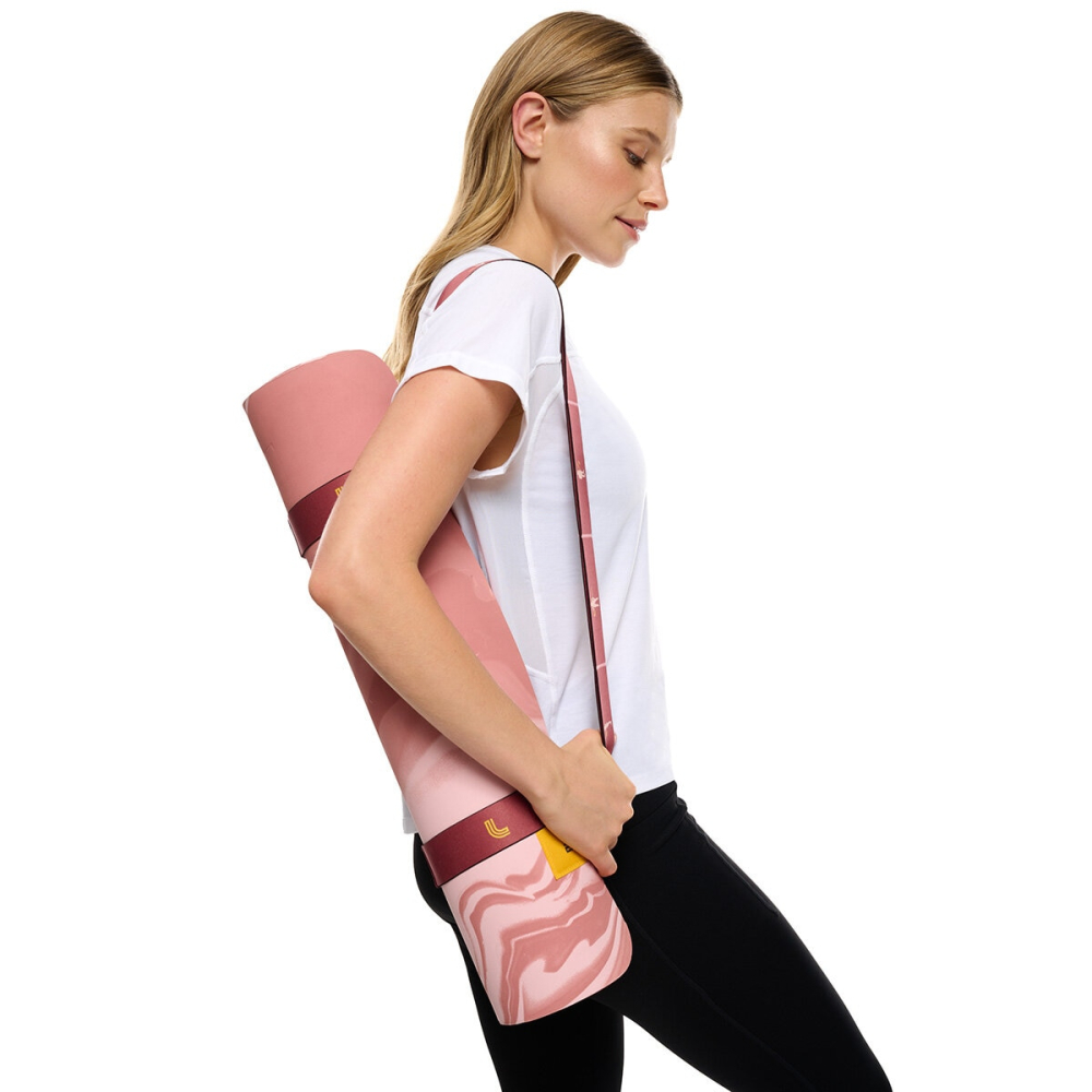 Lole Yoga Mat in Ash Rose Marble