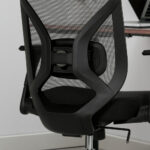 True Innovations Mesh Office Chair with Flip Up Arms - Image 3