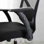 True Innovations Mesh Office Chair with Flip Up Arms - Image 5