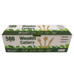 Love The Earth Wooden Cutlery Variety, 500 Pack