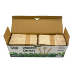 Love The Earth Wooden Cutlery Variety, 500 Pack - Image 4