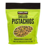 Kirkland Signature Roasted and Salted Shelled Pistachios, 680g