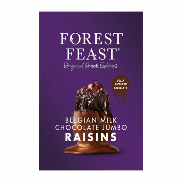 Forest Feast Milk Chocolate Covered Raisins, 1kg