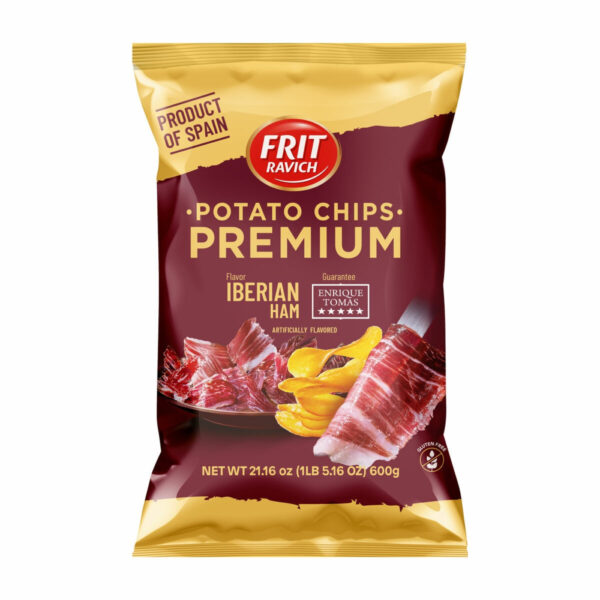 Frit Ravich Iberian Ham Flavour Potato Chips 600g