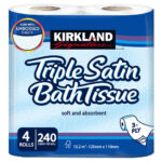 Kirkland Signature Triple Satin 3 Ply Toilet Tissue, 1,440 Rolls - Image 2