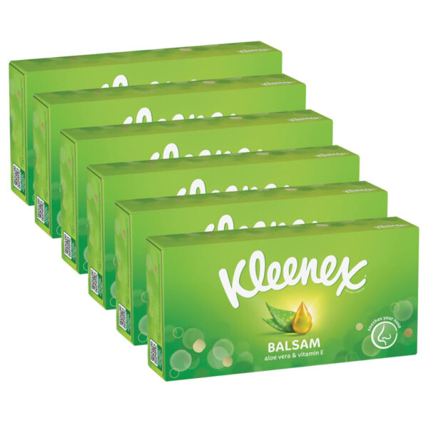 Kleenex Balsam Tissues, 6 x 64 Tissues