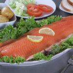 Coln Valley Poached Scottish Salmon Dressed with Smoked Salmon, 1.1kg (Serves up to 15) - Image 6