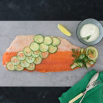Coln Valley Poached Scottish Salmon Dressed with Smoked Salmon, 1.1kg (Serves up to 15) - Image 8