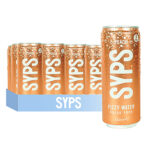 SYPS Fizzy Water Peach, 12 x 330ml