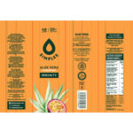 Simplee Aloe Vera Lychee & Passionfruit Drink, 12 x 500ml - Image 3