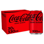 Coca Cola Zero Sugar, 30 x 330ml