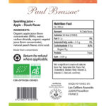 Paul Brassac Organic Sparkling Fruit Juice, 3 x 750ml - Image 4