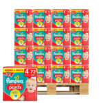 Pampers Baby Dry Pants Size 4 Pallet, 42 x 72 Pack