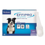 Effipro® Spot-On Flea and Tick Treatment for Medium Dogs (10-20kg), 3 x 4 x 135mg - Image 2