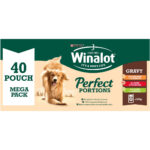 Winalot Perfect Portions Dog Food Mixed Variety Pack in Gravy, 40 x 100g - Image 2