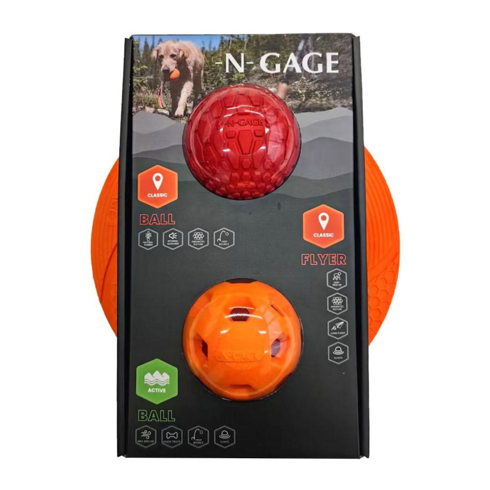 N-Gage Dog Toys, 3 Pack
