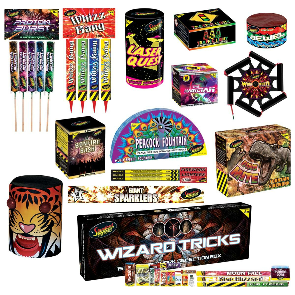Black Cat Bonfire Display Kit