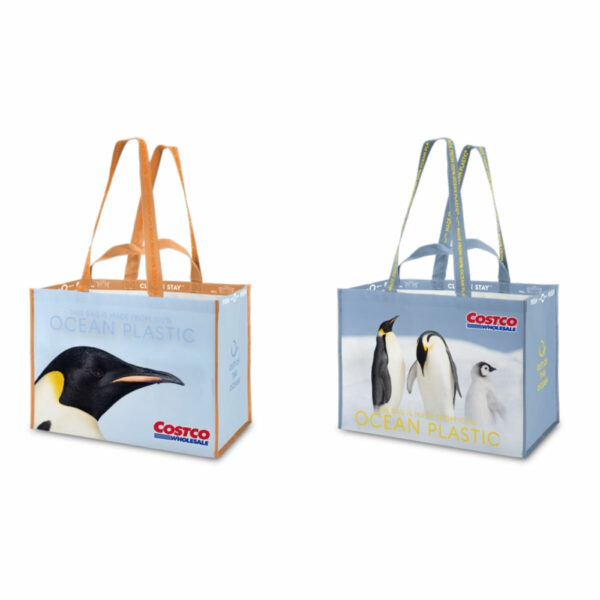 thinkassemble.co.uk Ocean Plastic Reusable Shopping Bags, 2 Pack