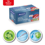 Bacofoil Safeloc® Food and Freezer Medium Bags,152 Pack - Image 4