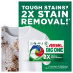 Ariel The Big One Laundry Liquid Pods Original, 80 Wash - Image 5