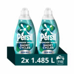 Persil Wonder Wash Laundry Liquid, 2 x 1.485L