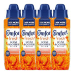 Comfort Sunshiny Day Scent Boost Elixir, 4 x 460ml