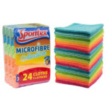 Spontex Microfibre Cloths, 24 Pack - Image 3