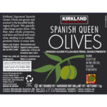 Kirkland Signature Spanish Queen Pimiento Stuffed Olives, 595g - Image 3