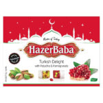HazerBaba Turkish Delight Pistachio & Pomegranate, 750g