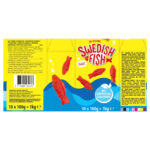 Red Band Swedish Fish, 10 x 100g - Image 2