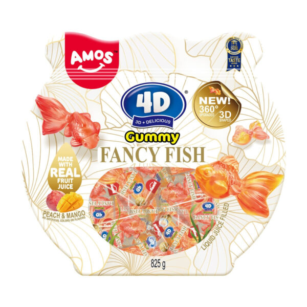 Amos 4D Fancy Fish, 825g
