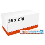 Kinder Chocolate Snackbar, 36 x 21g - Image 2