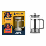 Truestart Cafetiere & Ground Coffee Set in Grey - Image 7