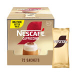 Nescafé Cappuccino Sachets, 72 x 15.5g