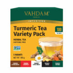 Vahdam Turmeric Tea Variety, 100 Pack - Image 2