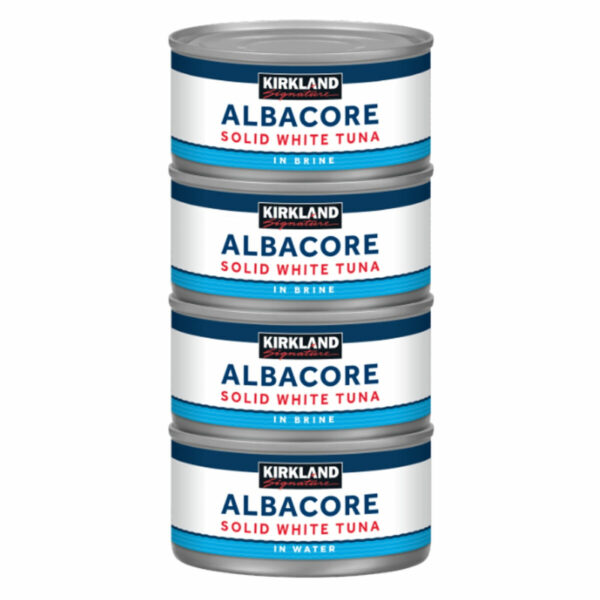 Kirkland Signature Albacore Solid White Tuna in Brine, 8 x 198g