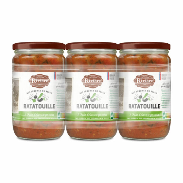 Maison Riviere Ratatouille, 3 x 630g