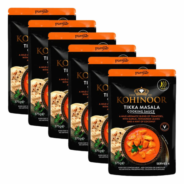 Kohinoor Tikka Masala, 6 x 375g