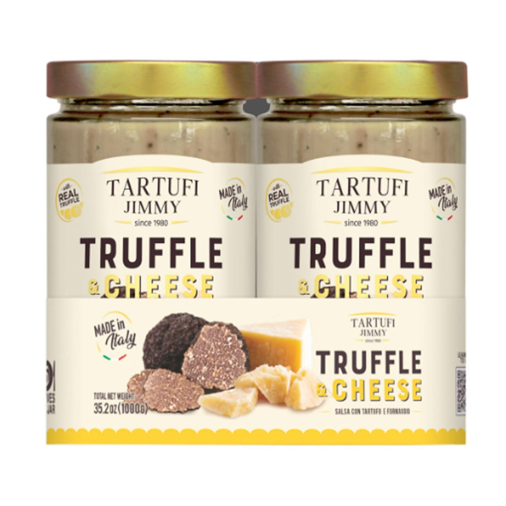 Tartufi Jimmy Truffle & Cheese Pasta Sauce, 2 x 500g