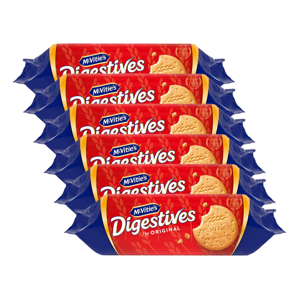 McVities Original Digestives, 6 x 360g