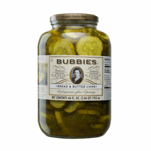 Bubbies Bread and Butter Pickle Chips, 1.95L