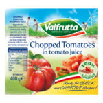 Valfrutta Chopped Tomatoes, 12 x 400g - Image 4