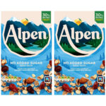 Alpen No Added Sugar Muesli, 2 x 950g