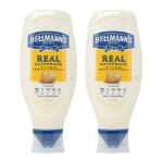 Hellmann's Real Squeezy Mayonnaise, 2 x 750ml
